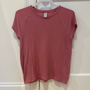 Dark pink athleta girl t-shirt